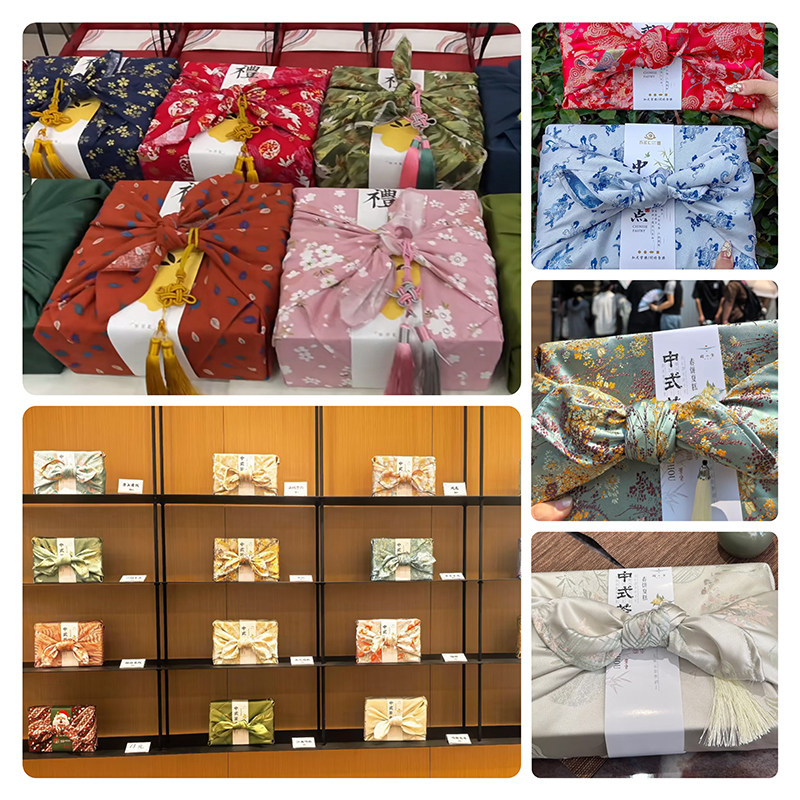 Furoshiki - 70x70cm Japanese Style Bento Packaging Cloth