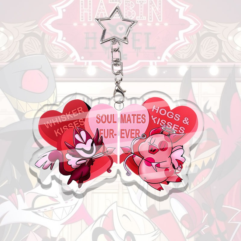 Hazbin Hotel Acrylic Keychain  - огляд і ціна Japanese Snacks