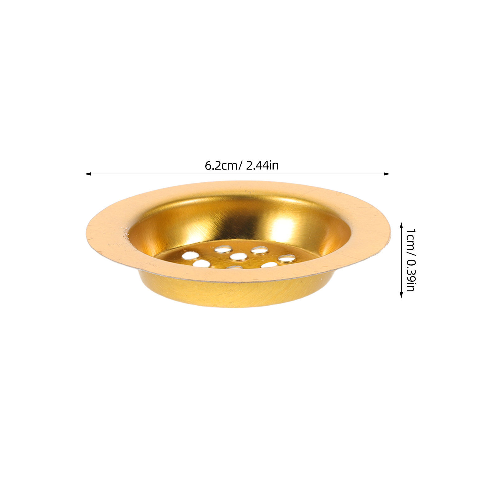 10Pcs Incense Burner Tray Gold - огляд і ціна Incense Holder