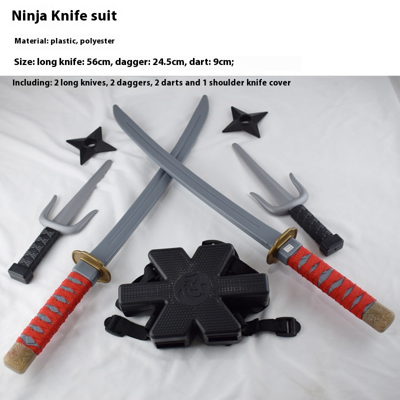 1: 1 Ninja Set Halloween Child - огляд і ціна Japanese Knife