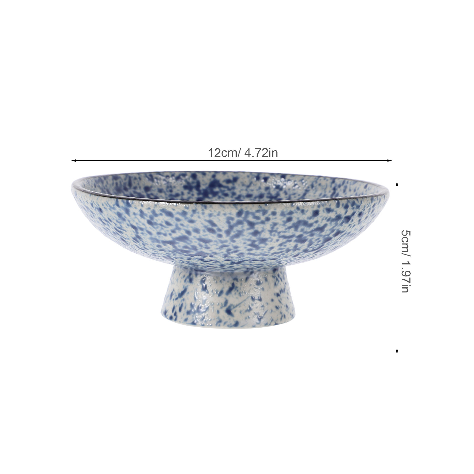 Ceramic Footed Fruit Bowl Japa - огляд і ціна Japanese Snacks