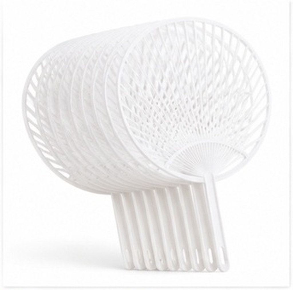 20Pcs White Plastic Fan Frames - огляд і ціна Japanese Fan