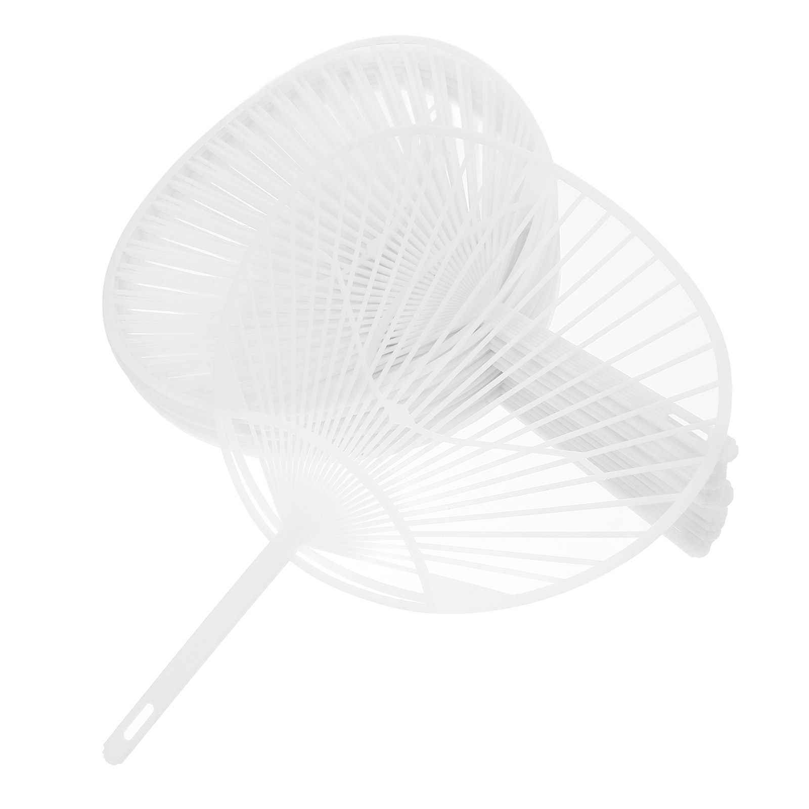 20Pcs White Plastic Fan Frames - огляд і ціна Japanese Fan