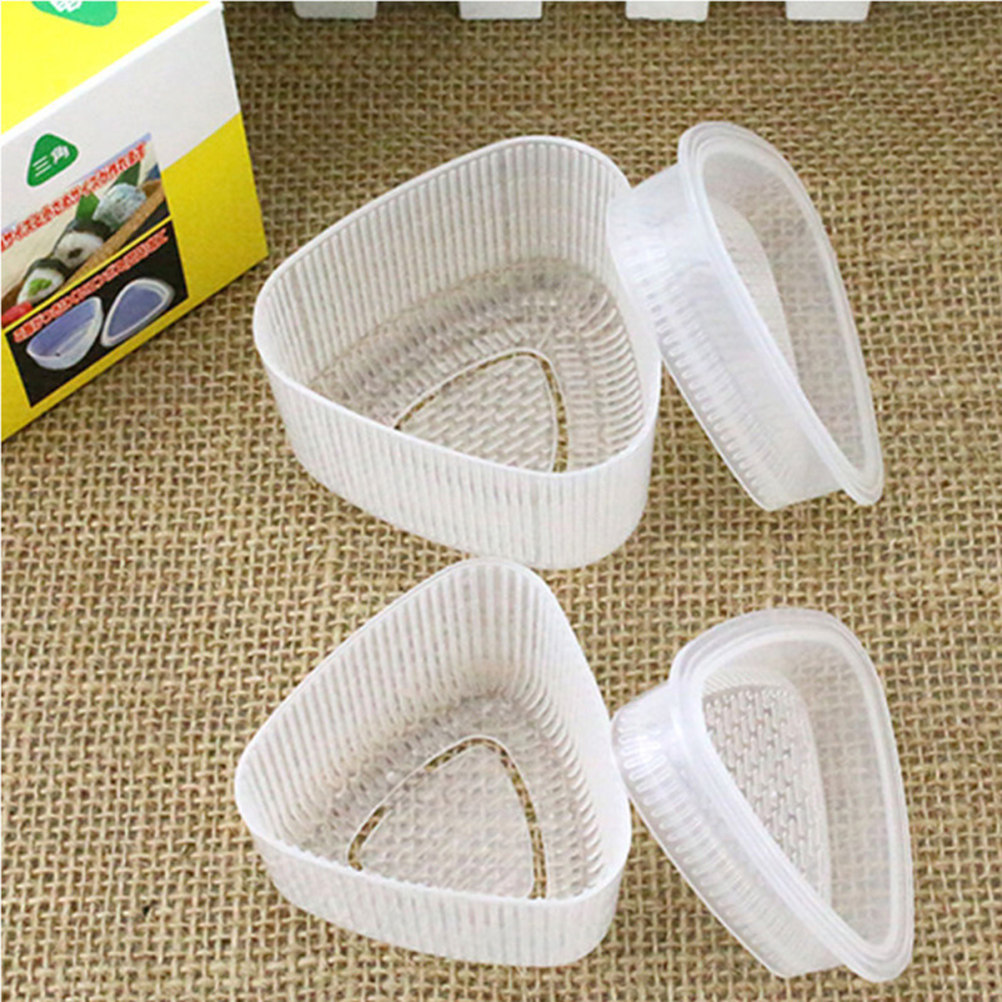 4Pcs Sushi Mold Set Triangle R - огляд і ціна Sushi Making Kit